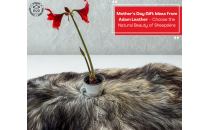 Idées de cadeaux pour la fête des mères par Adam Leather – misez sur la beauté naturelle des peaux de mouton